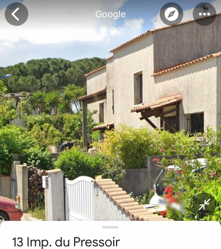 Chambre, Terrasse Et Piscine De L'Impasse Du Pressoir Le Crès Buitenkant foto